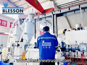 Blesson 160PE Three-Layer Co-Extrusion Line