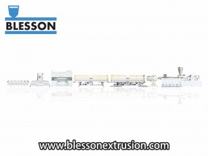 High quality PVC pipe production line by blesson precision machinery (5)