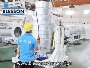 High quality pvc pipe production line by blesson precision machinery (3)