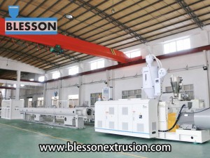 High quality pvc pipe production line by blesson precision machinery (4)